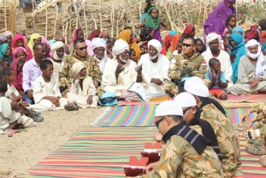 TNI Salurkan Bantuan ke Sekolah Islam dan Masjid di Sudan