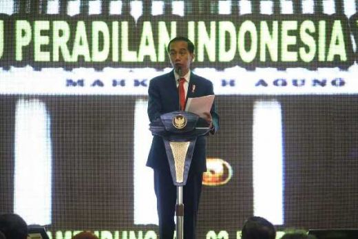 Presiden Jokowi: CPNS Calon Hakim harus Jaga Kepercayaan Rakyat
