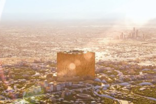 Kota Futuristik Arab Saudi Diidentikkan dengan Kabah