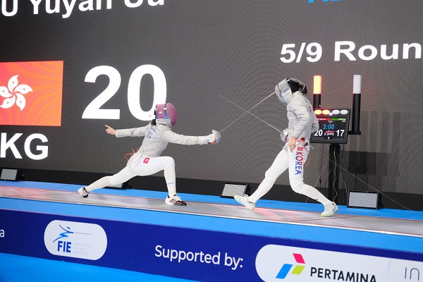 GoNews.co Pertandingan anggar kadet bere