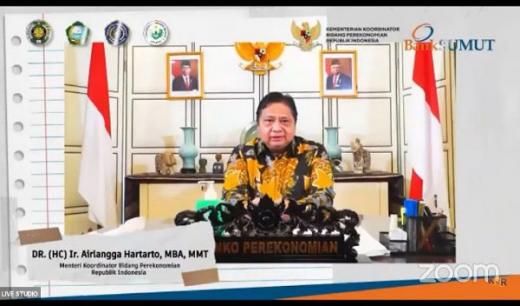 Dorong Mahasiswa Jadi Entrepreneur, Menko Airlangga: Pemerintah Sudah Siapkan KUR