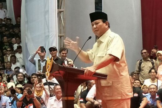 Prabowo: Meski Dicurangi, Tetap Kita akan Menang