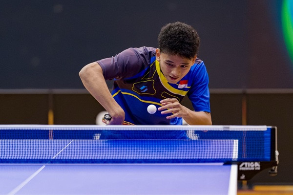 Naufal Bersinar Berkat Tata Kelola Organisasi Tenis Meja Lebih Baik