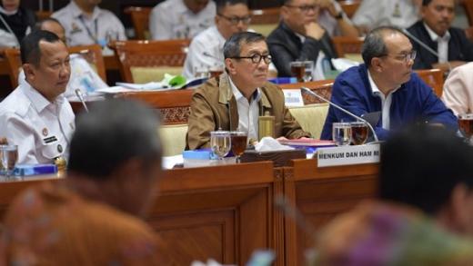 Dicecar DPR, Yasonna Bilang Habib Bahar Masih Betah di Lapas Nusakambangan