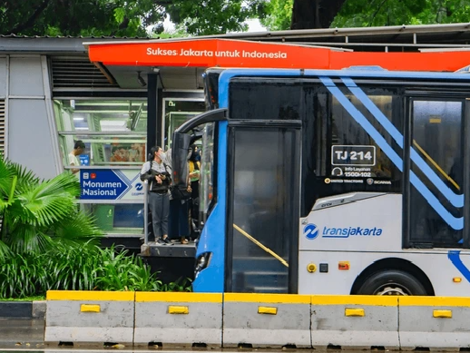 HUT Jakarta ke-499, Naik Transjakarta Cukup Rp 1
