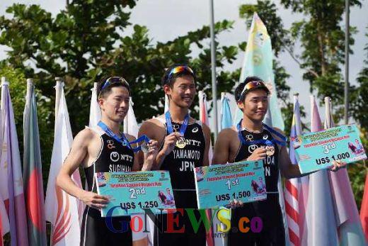 Jepang Masih Mendominasi, Hongkong Juarai Kelas Junior di Asian Triathlon Championship Palembang