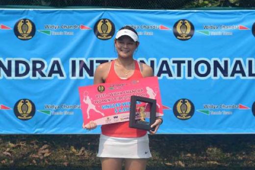 Hajar Pemain India, Arianne Juara Widya Chandra International Tennis 2018