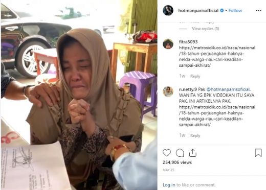 Sudah Berjuang 18 Tahun, Warga Kampar Riau Ini Ingin Cari Keadilan Sampai ke Akhirat