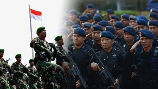 Dari Dua Lembaga Survei, Rakyat Lebih Percaya TNI Ketimbang Polri dan KPK