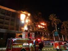 Api Kebakaran di Gedung Kejagung Masih Besar, Polisi Cek TKP
