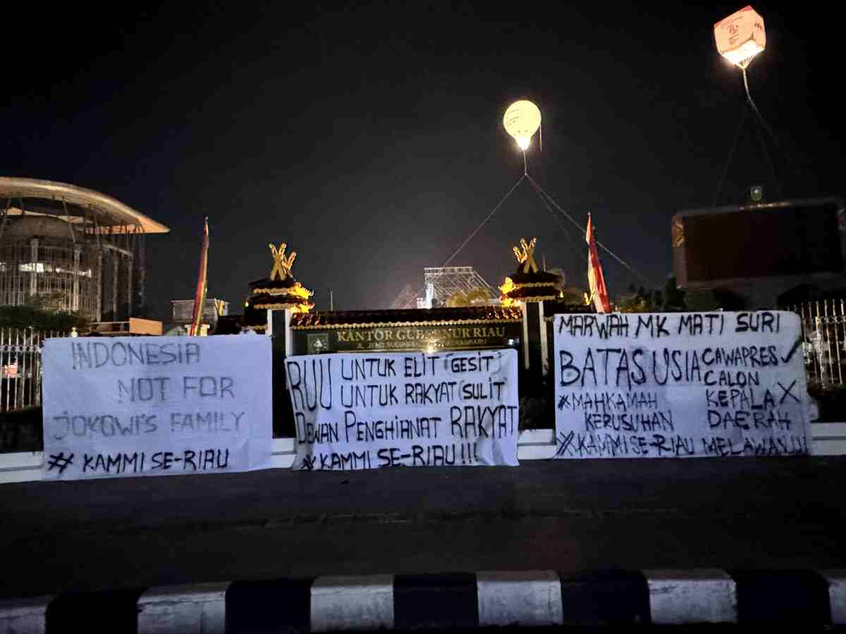Keluarkan Pernyataan Sikap, KAMMI Riau Tolak Revisi UU Pilkada oleh DPR RI dan KPU Harus Patuhi Putusan MK