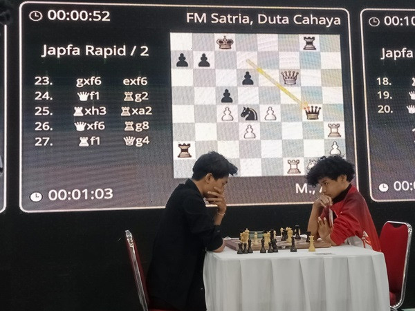 Raih Poin Sempurna, Satria Juara Rapid Chess di JAPFA Chess Festival 2024