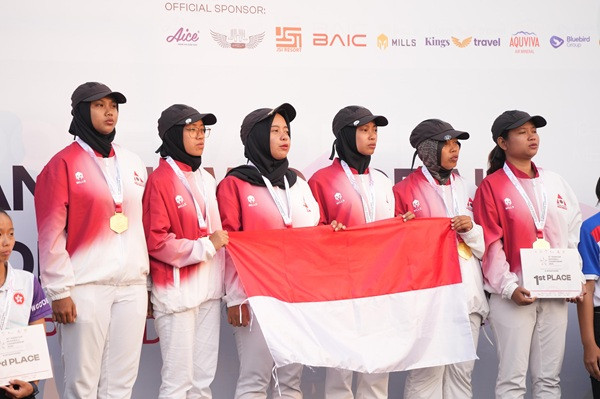 Lampaui Target, Indonesia Juara Umum 13th Asian Cup Woodball Championship 2025