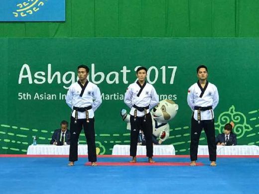 Taekwondo Sumbang Emas Pertama Indonesia di AIMAG 2017