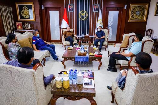 Terima Audiensi Bupati Wajo, Ketua DPD RI Bahas Tindak Lanjut Revitalisasi Masjid Tua Tosora