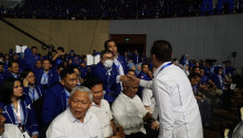 Iwan Bule Hadiri Rapimnas Partai Demokrat, Jansen Sitindaon: Mesin Partai Langsung Bergerak Dukung Prabowo Subianto