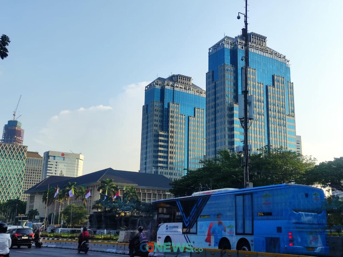 Jakarta Cerah Berawan di Siang Hari