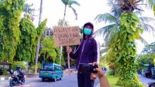 Bawa Poster Awas Tukang Kawal Jogging, Pelajar di Bali Ditangkap Polisi