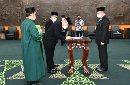 Lantik PAW Anggota MPR RI, Bamsoet Ajak Anggota Sosialisasikan Pentingnya PPHN