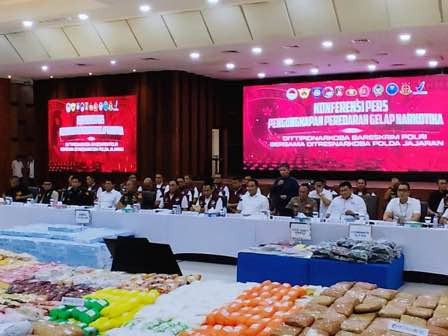 Polri Tangkap 157 WNA Terlibat Narkoba, Jaringan Malaysia Paling Mendominasi