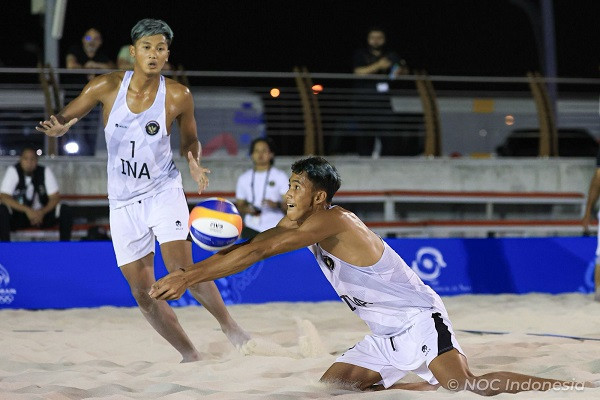 GoNews.co Timnas Voli Pantai Putra Indon