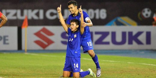 Hempaskan Singapura, Thailand Lolos ke Semifinal Piala AFF 2016