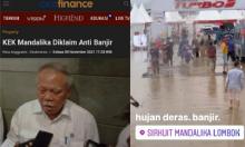 Dulu PUPR Bilang KEK Mandalika dan Sirkuit WSBK Anti Banjir, Nyatanya?