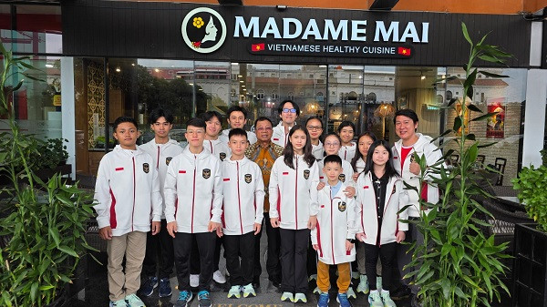 Timnas Wushu Pelajar Indonesia Tampil di ASEAN School Games 2025