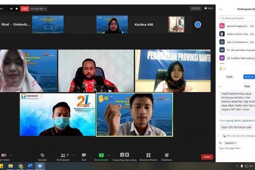 Ombudsman Banten Sosialisasikan Fungsi dan Tugas di Kampus