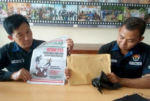 Prabowo-Sandiaga Laporkan Tabloid Indonesia Barokah ke Polisi
