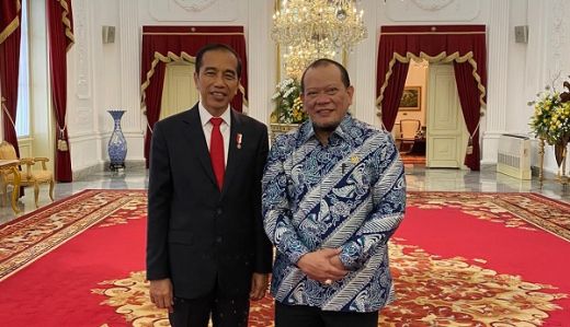 Sampaikan Aspirasi Daerah, Ketua DPD Sowan ke Presiden Jokowi