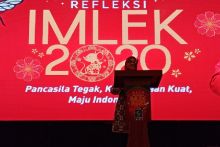 Wakili Cak Imin dalam Perayaan Imlek di Jakarta, Menaker Kenang Perjuangan Gusdur