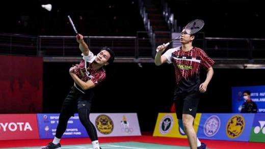 Ahsan/Hendra Dihentikan Pasangan Muda Taipei di Semifinal