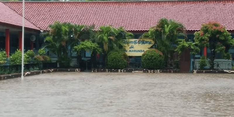 Jakarta Dikepung Banjir, Pembelajaran Tatap Muka Dihentikan Sementara