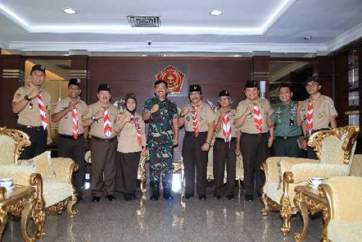Malam Ini, Panglima TNI akan Membuka Rapat Kerja Nasional Gerakan Pramuka