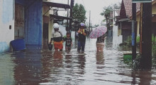 Dua Hari Diguyur Hujan, Sejumlah Titik di Kawasan Kota Pekalongan Terendam Banjir