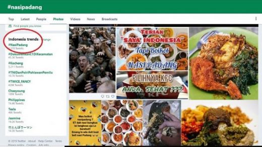 Pendukung Jokowi Serukan Boikot Nasi Padang, Ini Jawaban Urang Awak