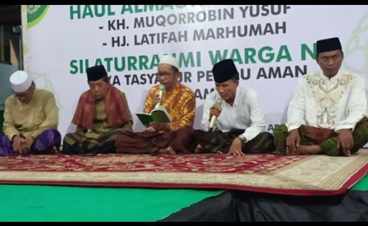 Momen Khaul KH.Muqorrobin Yusuf, Warga Nahdiyin Jakarta Utara Sekaligus Gelar Syukuran Pemilu dan Pilpres