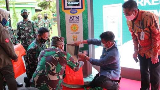 Ini 10 Titik Lokasi ATM Beras Gratis dari TNI Angkatan Darat