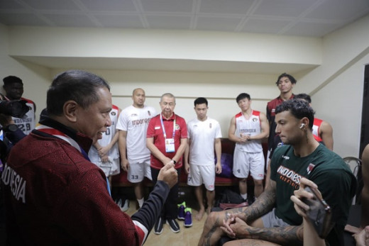 Motivasi Menpora Amali Bikin Tim Basket Putra Indonesia Cetak Sejarah