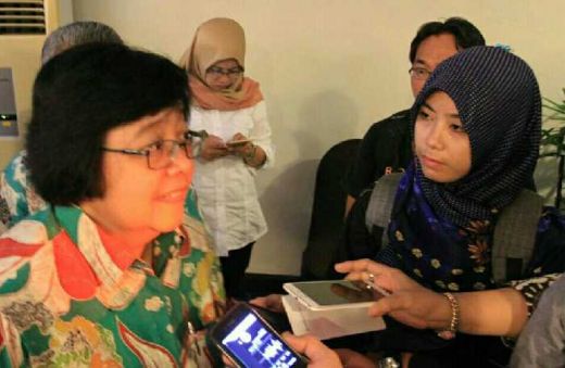 Tinggal Sepertiga Taman Nasional Tesso Nilo yang Perawan, Menteri Siti Nurbaya Langsung Gelar Rapat di Pekanbaru