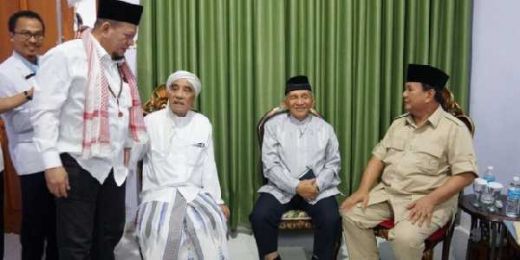 Prabowo dan Amien Rais Bertemu La Nyalla di Bondowoso, Dukungan PAN dan Gerindra Di Depan Mata