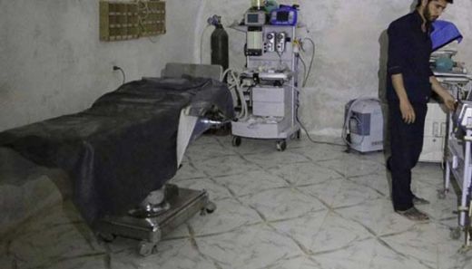 Hindari Peluru dan Bom, Petugas Medis Suriah Bangun Rumah Sakit Bawah Tanah