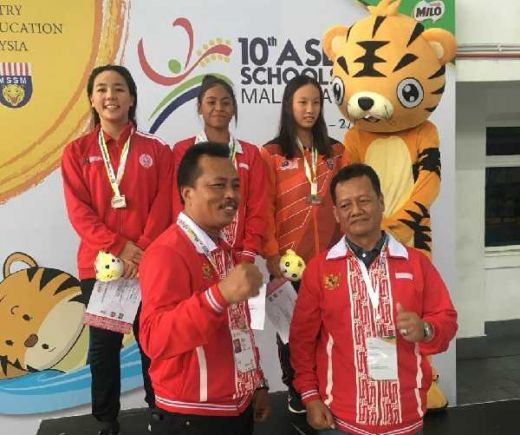 Kejutan..., Atlet Renang Riau, Azzahra, Raih 2 Emas dan Pecahkan Rekor ASG di Malaysia