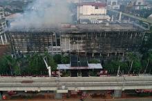 DPR Desak Polisi Selidiki Penyebab Kebakaran Kantor Kejagung