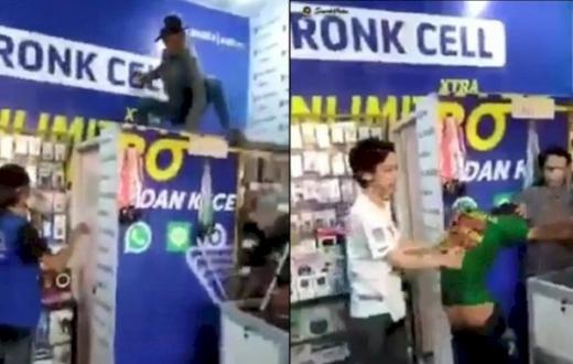 Gagal Perkosa Wanita Penjaga Konter HP di Pasuruan, Pria Ini Dihajar Warga