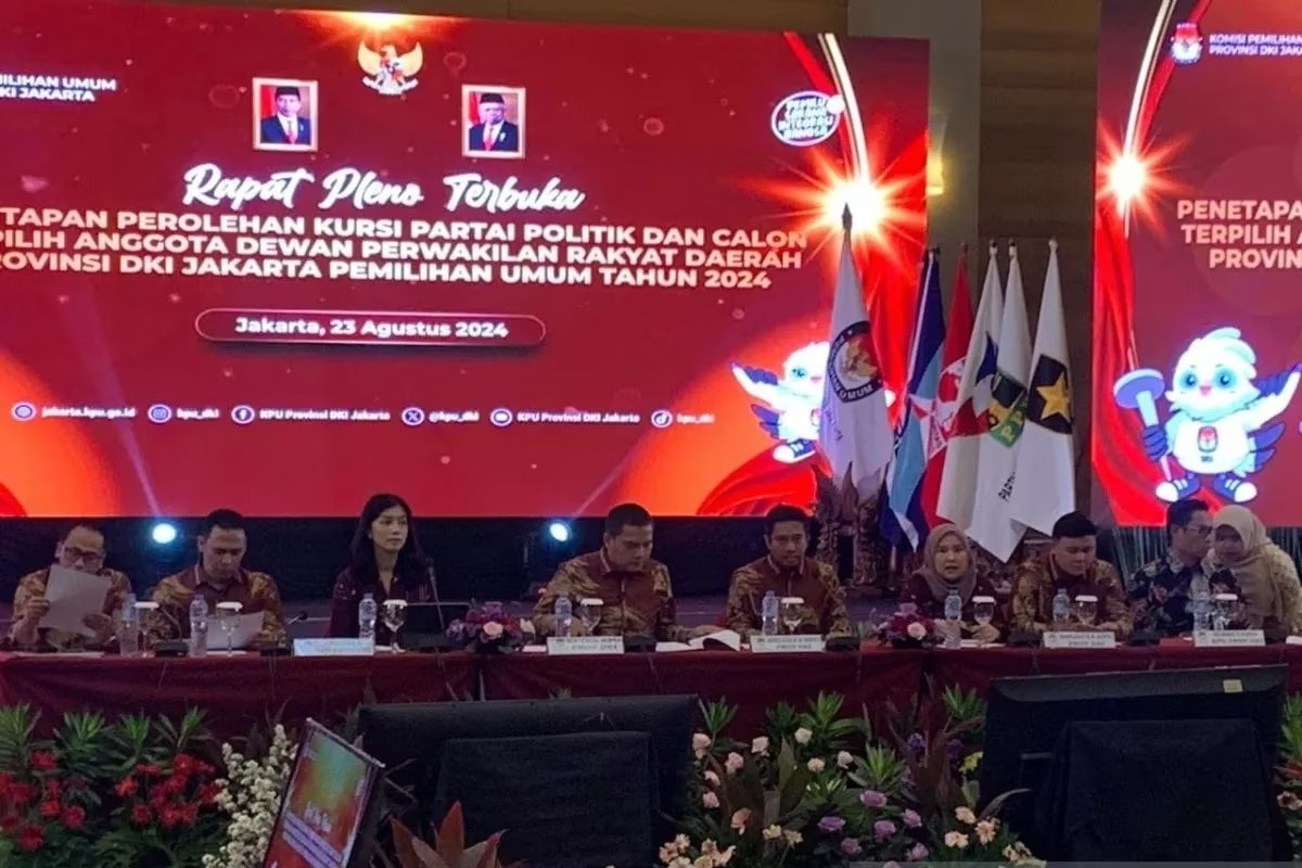 KPU Tetapkan 106 Legislator DPRD DKI Periode 2024-2029, Ini Daftarnya