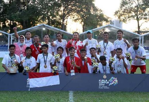 Tumbangkan Thailand 3-0 di Final, Indonesia Ukir Sejarah Juara di ASEAN Para Games 2017