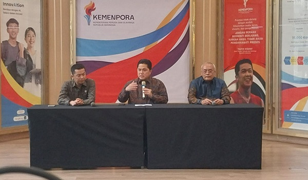 Menpora Erick Tak Menampik Penyelesaian Konflik Olahraga Lewat UU Nomor 11 Tahun 2022 dan BAKI