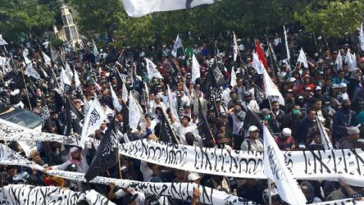 Banser Bakar Bendera, Aliansi Umat Islam Bogor dan Solo Gelar Aksi Damai Bela Tauhid